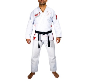 <b>Professional</b> Martial Arts Training BJJ Gi 50% Cotton 50% Polyester Stretch <b>Light</b> Weight Durable Uniform - Product Image 1