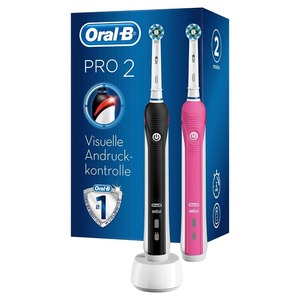 Cepillo de Dientes Eléctrico Recargable <span class=keywords><strong>Oral</strong></span> <span class=keywords><strong>B</strong></span> <span class=keywords><strong>Pro</strong></span> 2 <span class=keywords><strong>2000</strong></span> con Cabezal Redondo para la Limpieza Diaria de los Dientes e Higiene Bucal - Product Image 6