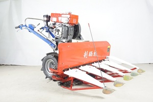 Mini Cosechadora de Arroz, Trigo y Maíz Montada en Tractor Andador, Cortadora de Motor Modelo 523, Ancho de Trabajo 80-150cm - Product Image 4