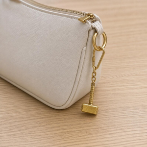 Brass Hammer Keychain <b>Mini</b> Gavel Keychain Solid Brass Tool <b>Keyring</b> Handmade Vintage Key Holder Gift for Lawyer Judge Carpenter - Product Image 4