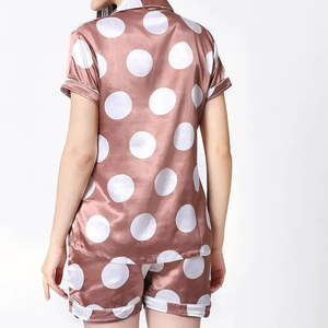 ชุดนอนผู้หญิงคุณภาพสูงแบบสั่งทำพิเศษ ผ้าวอร์สเตด ชุดนอนฤดูหนาว 2 ชิ้น ชุดนอนลำลอง แห้งเร็ว ระบายอากาศได้ดี - Product Image 3