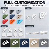 Patchs thermocollants 3D personnalisés en silicone pour vêtements, vêtements de sport, sacs, chaussures, chapeaux – Logo personnalisé OEM, vente en gros