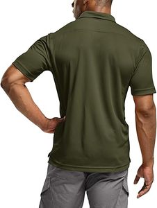 เสื้อเชิ้ตทรงคลาสสิคสำหรับผู้ชาย ผ้าฝ้ายถัก แขนสั้น |   สวมใส่สบาย ระบายอากาศได้ดี |   โลโก้พิมพ์แบบถ่ายโอนความร้อน |   ODM - Product Image 3
