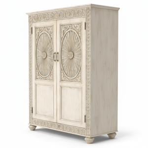 Armario de Madera Estilo Étnico Hecho a Mano, Armario Vintage para el Hogar o Hotel, Disponible para Suministro al por Mayor - Product Image 2