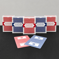 Cartes de jeu de poker de qualité supérieure, personnalisées, avec impression personnalisée, design anti-contrefaçon, pour salle de poker
