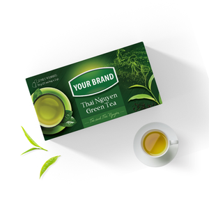 Muestras Gratis de Bolsitas de Té Verde Orgánico, Bolsitas de Té Redondas Ecológicas, Empaque para Bolsitas de Té - Product Image 1