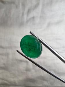 Émeraude naturelle zambienne de qualité supérieure, 5,87 carats, taille poire, facettée, pierre précieuse non montée pour bagues, pendentifs et bijoux - Product Image 2
