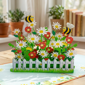 Top Trending 3D White Daisy Flower Thanksgiving Pop Card Handmade <b>Paper</b> Craft Custom Design Love Style Birthday Gift Vietnamese - Product Image 6