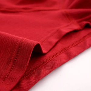 Calzoncillos Boxer de Algodón Transpirable para Hombre, Corte Medio, con Cierre, Antibacterianos, de Secado Rápido, Tallas Grandes, Ajuste Holgado, Ropa Interior Informal, con Logotipo Personalizado - Product Image 6