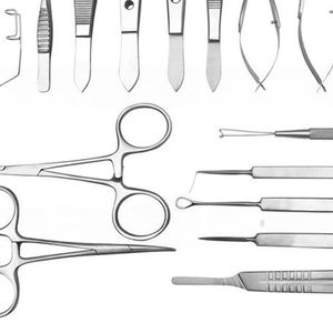 Juego de Instrumentos Quirúrgicos para Laparotomía, Acero Inoxidable, Instrumentos Veterinarios para Ojos, Juego de Suturas para Cirugía General, 9 Piezas, de Dentavex - Product Image 4