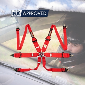 Sistema de Restricción para Carreras SPORT FIA 8853 2016, Cinturón de 6 Puntos para Días de Pista, Suministro al por Mayor de Fábrica para Marcas de Automóviles - Product Image 1