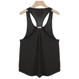 Custom Design <b>Men's</b> Long Sleeve Vest Black Color Anti Shrink Fabric Sleeveless Crew Neck Gym Summer <b>Men</b> <b>Singlet</b> - Product Image 2