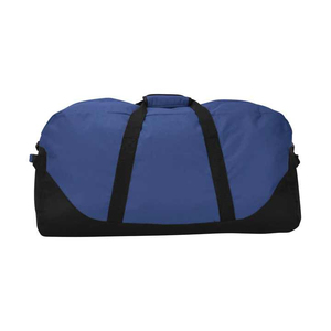 Sac de sport Huzu Enterprises HE-SB-1104 bleu 600D 50-70L avec bandoulière et poche avant pour la gym, le fitness et les voyages - Product Image 2