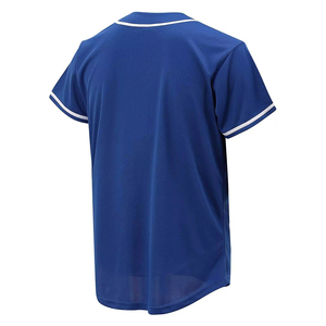 Maillots de baseball unisexes personnalisés les plus vendus en gros, séchage rapide, vêtements de softball unis, maillot de baseball sublimé pour hommes - Product Image 3
