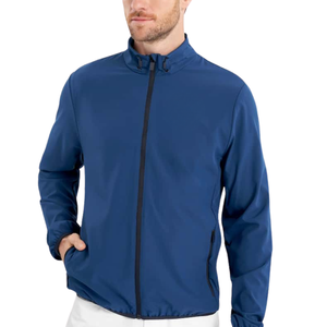 Chaqueta Cortavientos para Hombre con Dos Bolsillos, Cierre Completo, Capucha y Estilo Deportivo - Product Image 4
