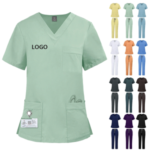Vente en gros OEM : Ensembles de blouses chirurgicales extensibles pour femmes, uniformes médicaux pour médecins et infirmières - Product Image 6