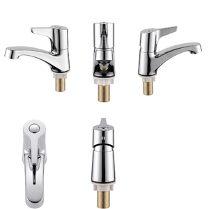 Robinet de lavabo chromé à poignée unique pour salle de bain, installation facile, fabriqué au Vietnam, modèle KSLA-10Xi, vente chaude - Product Image 3