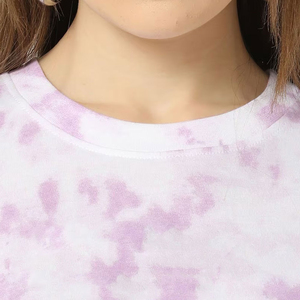 Women Acid Wash <b>Canvas</b> Solid T-Shirt Soft Cotton Regular Fit Casual Short Sleeve Customized Designs Quick Dry 100% <b>Plain</b> Dyed - Product Image 3