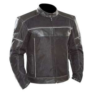 Chaqueta de Cuero para Hombre de Primera Calidad 2026, Chaqueta de Cuero Genuino Negra Personalizada, Impermeable, con Cuello Alto, de Piel de Vaca - Product Image 1
