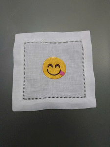 ผ้าเช็ดปากค๊อกเทลแบบปักลวดลายผลิตภัณฑ์ยอดฮิตของเวียดนามสำหรับงานปาร์ตี้งานปักครอสติชและงานเย็บปักถักร้อยแบบใหม่ - Product Image 5