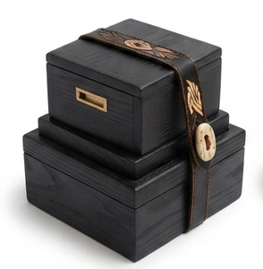 Printed Wooden <b>Tissue</b> Box Desktop <b>Paper</b> Towel Holder Handmade Plant Rectangle Home Office Customised Size Shape Great Box - Product Image 5