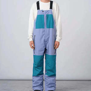 Pro Waterproof Breathable Insulated Men Women <b>Ski</b> Bib Snowboard Pants Outdoor Winter Windproof Thermal Snow Overalls Trousers - Product Image 1