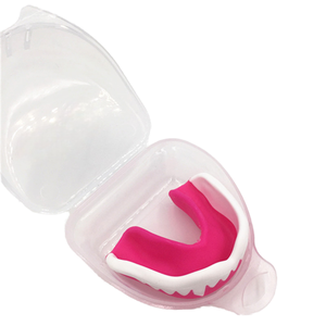 Professional Custom Mold Easy to Use Football Pink Sport <b>Boxing</b> Mouthguard Best Selling Sports Taekwondo Mouthguard for Unisex - Product Image 1