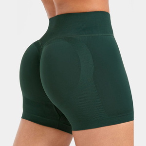 Shorts d'été sans couture taille haute pour femme, effet push-up fessier, pour l'entraînement, la course, le fitness et le yoga - Product Image 5