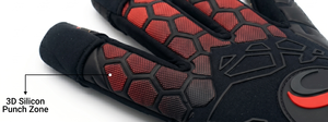 SUBHAY Professional Goalkeeper <b>Gloves</b> German Contact Latex Negative cut black Custom Brand Logo Match Level Gear - Product Image 3