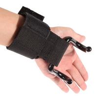 Accessoires de fitness de qualité supérieure, logo personnalisé, crochets de musculation pour la musculation, l'exercice physique et la salle de sport