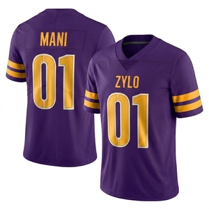Vente en gros de maillots de football imprimés respirants pour hommes, abordables, de haute qualité, expédition depuis les États-Unis, Washington - Product Image 2