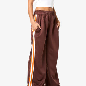 กางเกงแฟชั่นสตรีทแวร์ฤดูหนาวคุณภาพสูงแบบใหม่ ทรงหลวมสบาย ผ้าฟลีซ ขากว้าง ผ้าฝ้าย ระบายอากาศได้ดี - Product Image 5