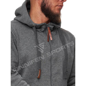 Ensemble de survêtement sportif pour homme avec logo personnalisé, en molleton, pour l'hiver, 100% coton respirant - Product Image 6