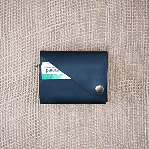 Portefeuille en cuir sans couture découpé avec précision, étui minimaliste pour cartes, cuir véritable, sans couture, fin, RFID, cadeau pour homme SLW-0063 - Product Image 1