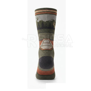Men's <b>Winter</b> Stretch Fit Cushioned Crew <b>Socks</b> with Durable Reinforced Heel Toe Breathable Eco-Friendly Quick Dry for Daily Use - Product Image 3