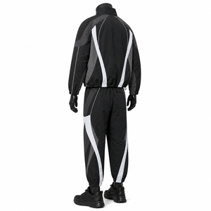 Conjunto Deportivo Personalizado al por Mayor para Hombre, Sudadera con Capucha Estilo Vintage, Corte Regular, Ropa Deportiva para Gimnasio, Mezcla de Algodón, OEM, Ligero y de Secado Rápido - Product Image 3