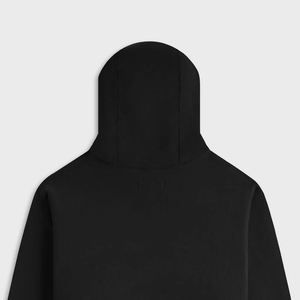 เสื้อฮู้ดดี้ทรงหลวมสำหรับผู้ชาย พร้อมโลโก้ที่ปรับแต่งได้ แขนยาวและปลายแขนแบบริบ เหมาะสำหรับผู้ซื้อจำนวนมาก สวมใส่สบาย - Product Image 5