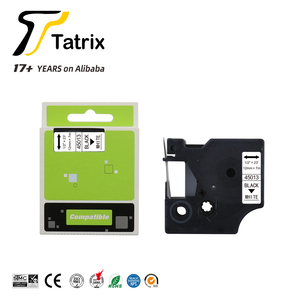Cartucho de Cinta de Etiquetas Compatible Tatrix de 12 mm, Negro sobre Blanco, 45013 para <span class=keywords><strong>DYMO</strong></span> <span class=keywords><strong>LabelManager</strong></span> PNP/150/160/<span class=keywords><strong>210D</strong></span>/280/350 - Product Image 3