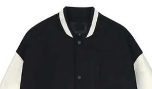 Chaqueta Bomber Varsity para Hombre, Cuello Redondo, Cierre de Cremallera, Tejido Impermeable, Cortavientos y Transpirable, Manga Larga, Impresión de Logotipo Personalizado - Product Image 5