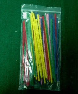 Nettoyeur de tuyaux HC0173 | Bâtonnets colorés pour loisirs créatifs, assortiment de bâtonnets pour projets de bricolage, fournitures artistiques - Product Image 1