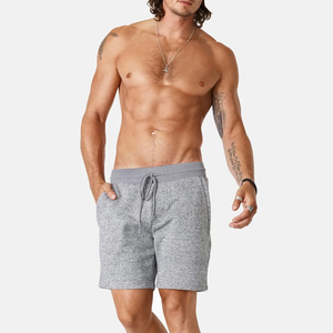 Pantalones Cortos de Forro Polar para Hombre con Logotipo Personalizado de Nuevo Diseño - Estilo Urbano, Transpirables, de Cintura Media con Cierre de Cordón - Product Image 4