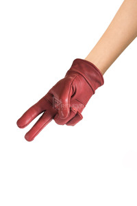 Guantes de Motocicleta de Piel de Cabra Vintage de Alta Calidad, Logotipo Personalizado, MOQ Bajo, Guantes de Cuero Perforados para Verano, Estilo Cafe Racer, al por Mayor - Product Image 2