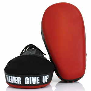 Guantes de Boxeo de Cuero con Logotipo Personalizado, Manoplas Curvas para Golpear, Objetivos de Mano Resistentes para Entrenamiento de MMA y Muay Thai - Product Image 5