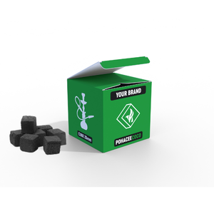 Carbón de shisha de la mejor calidad, fabricado en Indonesia, briquetas de carbón negro cúbicas, tiempo de combustión de 2 a 4 horas, personalizable, OEM. - Product Image 1