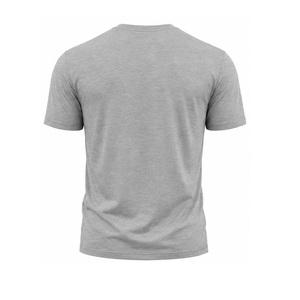 T-shirt de sport pour homme à col rond, séchage rapide, extensible, respirant, pour entraînement et fitness, personnalisable avec logo, pour usage quotidien - Product Image 2