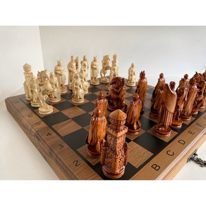 Juego de Ajedrez de Madera de Sheesham Rectangular de Lujo |   Hecho a Mano, Ecológico y Duradero |   Precios al por Mayor - Product Image 1