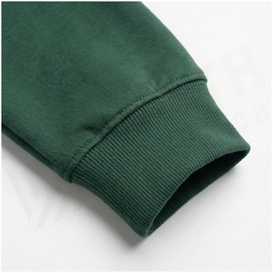 Conjunto Deportivo Casual para Mujer, Sudadera con Capucha Verde Sólido y Pantalones Jogger, Manga Larga, Peso Medio, 100% Algodón, Ropa de Otoño - Product Image 6