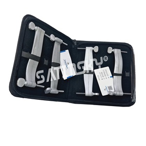 ฟันหมาป่าหลายขนาด6ซี่ทำจากสเตนเลสอุปกรณ์สัตวแพทย์ - Product Image 4