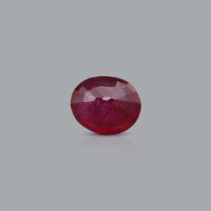 Natural 3.7 Carat Certified Ruby Loose Gemstone for Fine Jewelry - Product Image 2