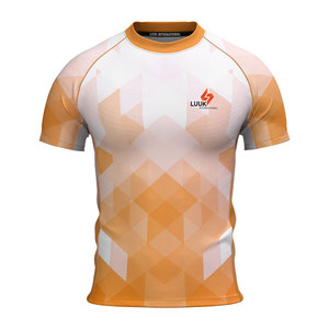 T-shirt de sport et de loisirs pour homme à manches courtes, personnalisé avec logo, sublimé, anti-UV, écologique, anti-humidité et compressif - Product Image 2